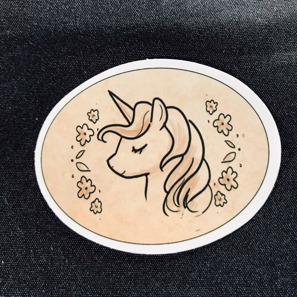 Unicorn Witchy Sorceress Supreme Potion B0ttle Label Sticker - Picture 2 of 5
